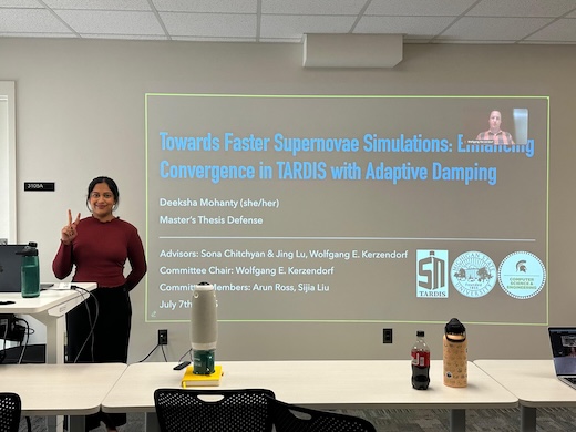 Preview image for: Deeksha Mohanty Defends Master's Thesis on Enhancing Convergence in TARDIS